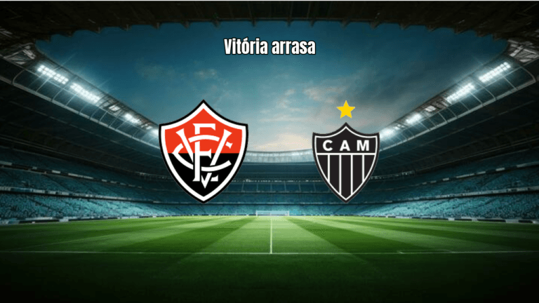Vitória 2-0 Atlético-MG: Leão da Barra vence com eficiência na Série A