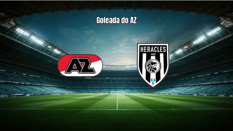 AZ Alkmaar 4x0 Heracles: Goleada e domínio na Eredivisie