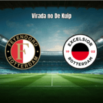 Feyenoord vira sobre o Excelsior com dois gols de Ueda na Eredivisie