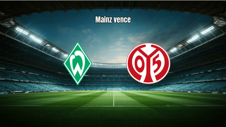 Mainz vence Werder Bremen por 2 a 0 fora de casa na Bundesliga