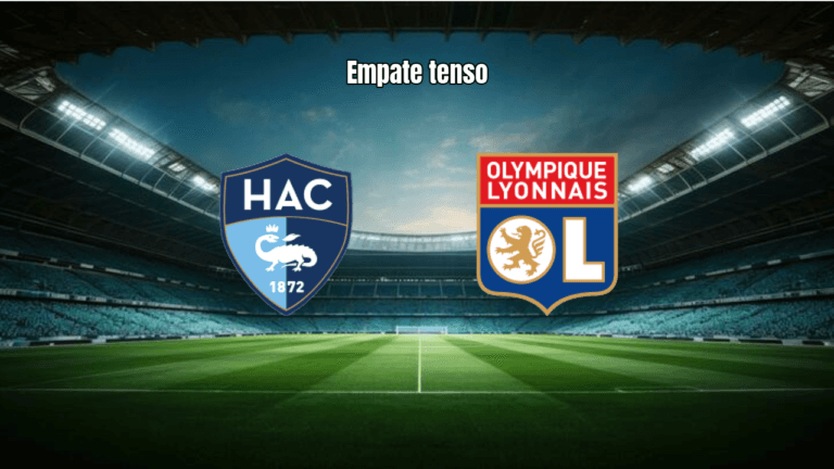 Le Havre e Lyon empatam sem gols em jogo tenso da Ligue 1