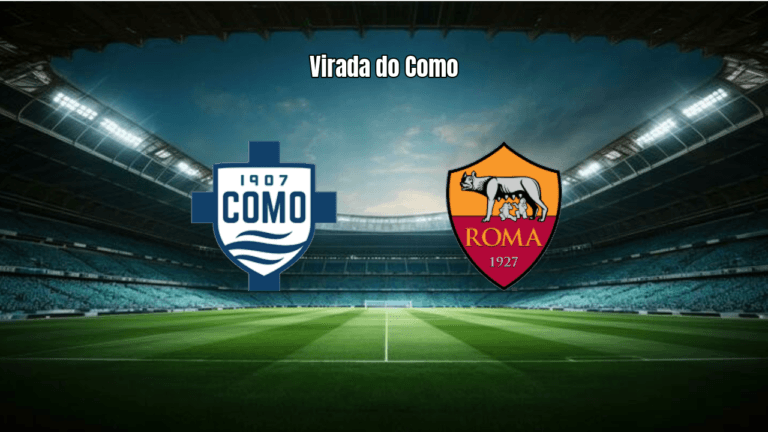 Como vira sobre a AS Roma com 2 a 1 na Serie A italiana