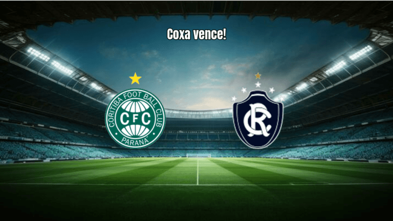 Coritiba vence Remo por 1x0 com gol de Pedro Rocha na Série A