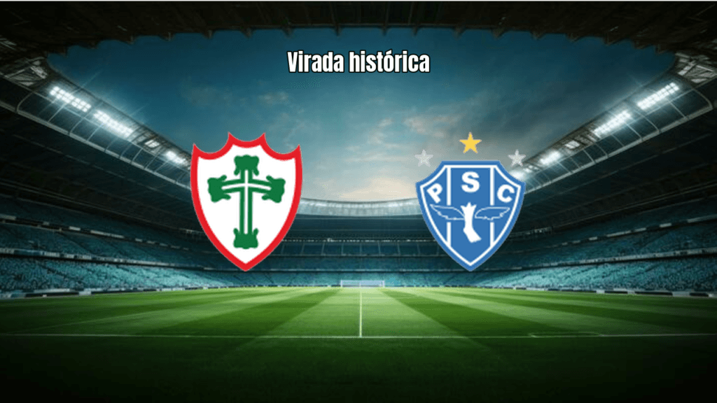 Paysandu vira sobre a Portuguesa em jogo eletrizante da Copa do Brasil
