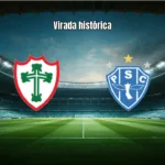 Paysandu vira sobre a Portuguesa em jogo eletrizante da Copa do Brasil