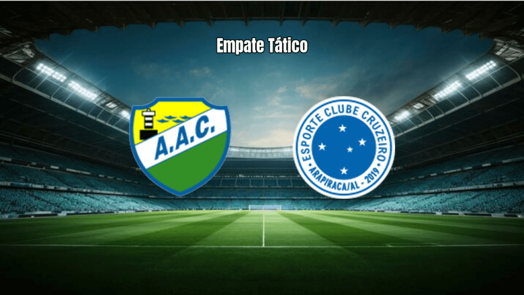 Coruripe 1x1 Cruzeiro Arapiraca: Empate nos acréscimos na Copa Alagoas