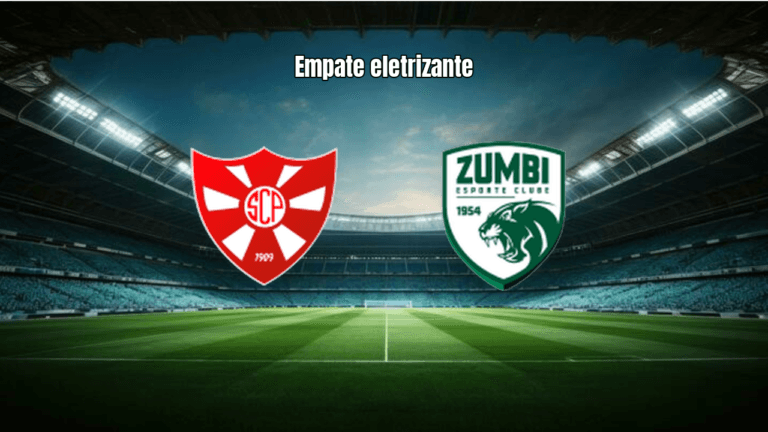 Penedense e Zumbi empatam em 2-2 pela Copa Alagoas 2026