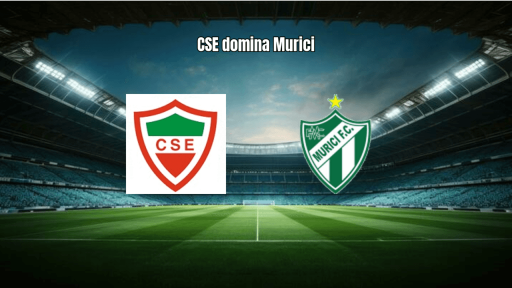 CSE 3x0 Murici FC: Triunfo na Copa Alagoas e classificação garantida