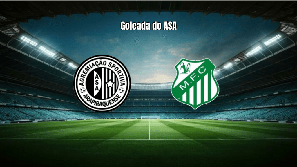 ASA goleia Miguelense por 6 a 0 na Copa Alagoas: Wandson e Alex Bruno brilham