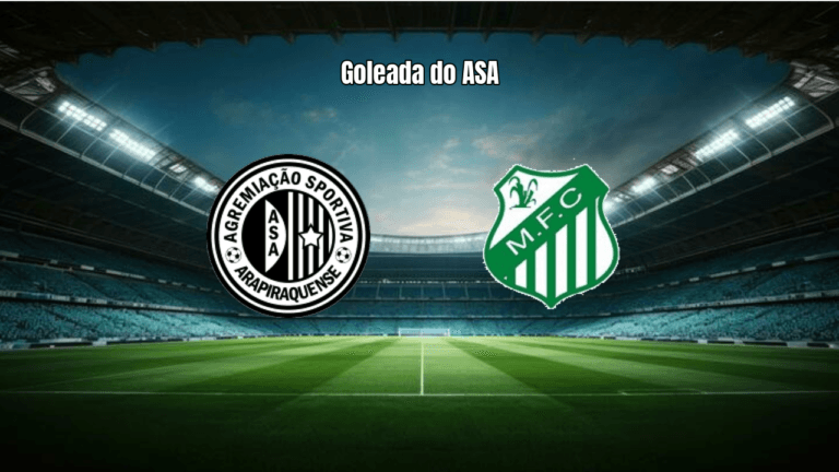 ASA goleia Miguelense por 6 a 0 na Copa Alagoas: Wandson e Alex Bruno brilham
