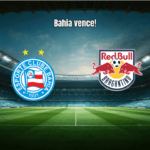Bahia vence RB Bragantino por 2 a 0 na Arena Fonte Nova