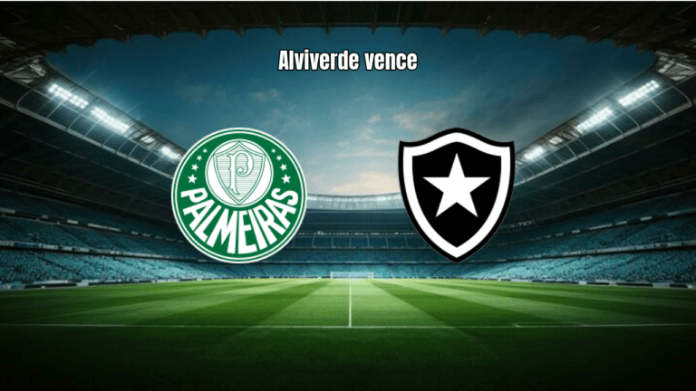 Palmeiras vence Botafogo no Allianz Parque com expulsão decisiva