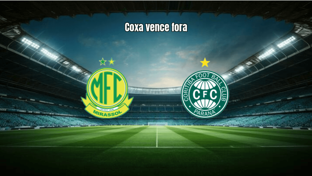 Mirassol 0x1 Coritiba: Lavega decide e Coxa vence fora de casa