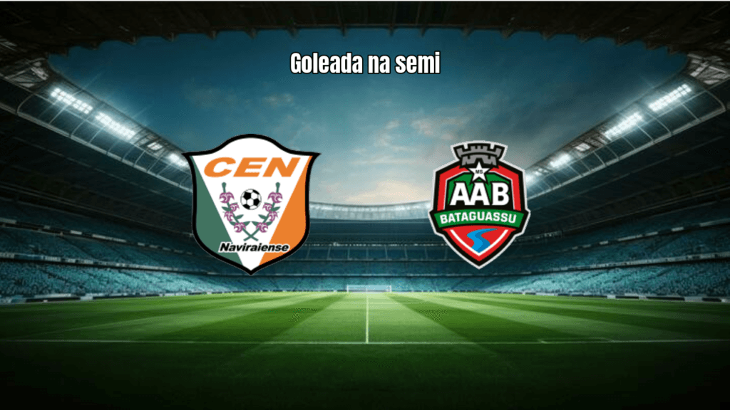 Bataguassu goleia Naviraiense por 4 a 0 no Sul-Matogrossense