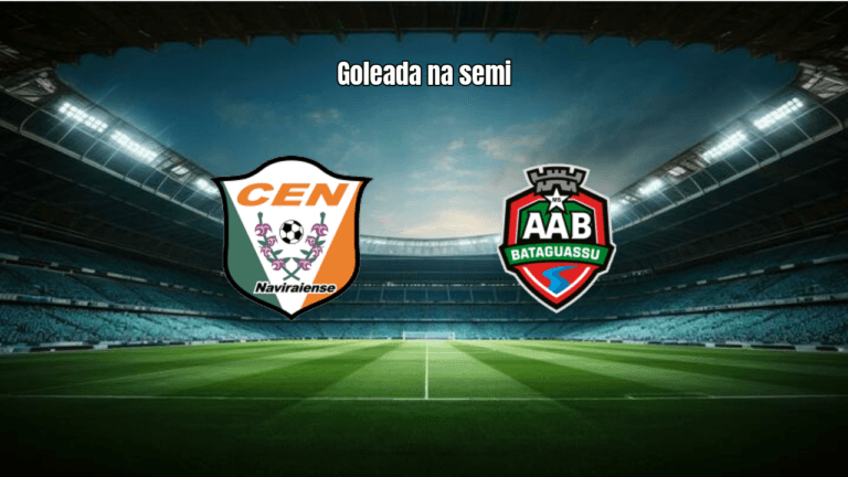 Bataguassu goleia Naviraiense por 4 a 0 no Sul-Matogrossense