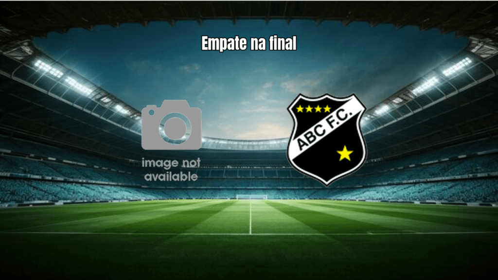 America-RN e ABC empatam em 1 a 1 na final do Campeonato Potiguar