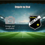 America-RN e ABC empatam em 1 a 1 na final do Campeonato Potiguar