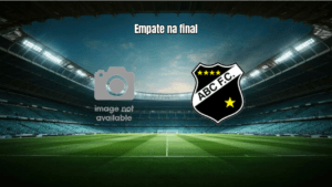 America-RN e ABC empatam em 1 a 1 na final do Campeonato Potiguar