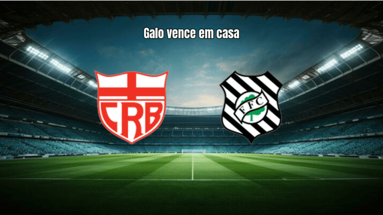 CRB vence Figueirense por 1 a 0 na Copa do Brasil 2026