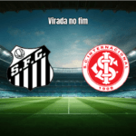 Internacional vence Santos de virada no fim com gol de Carbonero