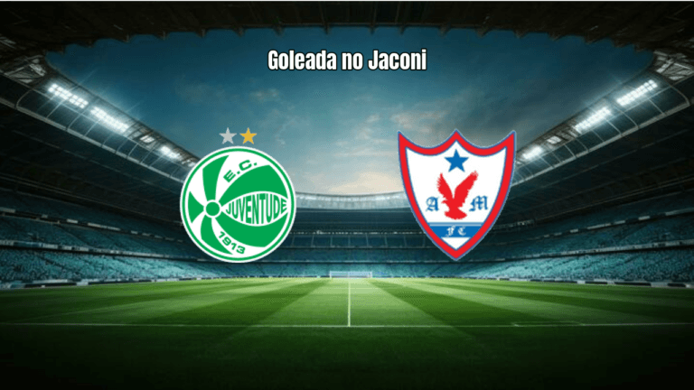 Juventude goleia Águia de Marabá por 3 a 0 na Copa do Brasil