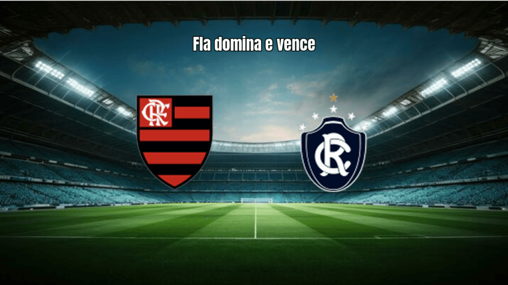 Flamengo vence Remo por 3 a 0 com show ofensivo no Maracanã