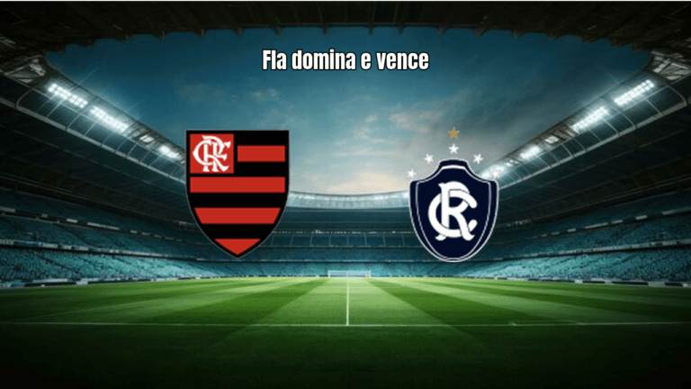 Flamengo vence Remo por 3 a 0 com show ofensivo no Maracanã