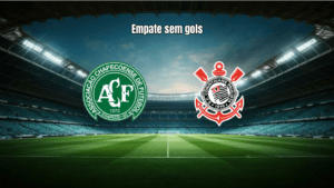 Chapecoense e Corinthians empatam sem gols na Arena Condá