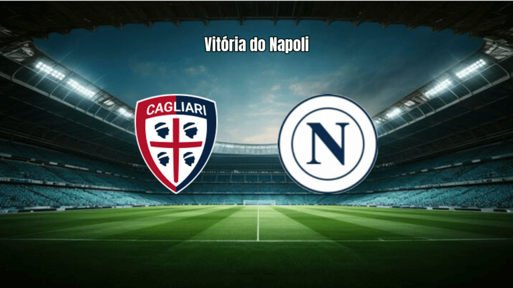 Napoli vence Cagliari com gol de McTominay e domina a Serie A