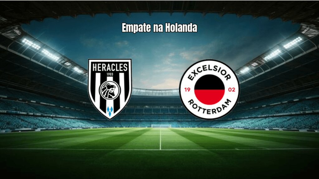 Heracles 1-1 Excelsior: Empate na Eredivisie com gols de Scheperman e Sanches