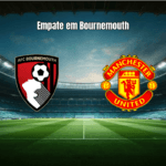 Bournemouth 2 x 2 Manchester United: Empate com expulsão na Premier