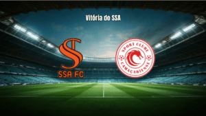 SSA U20 vence Camaçariense U20 por 2 a 1 no Baiano Sub-20