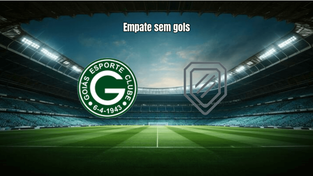 Goiás U20 e Goiania U20 empatam sem gols no Goiano Sub-20