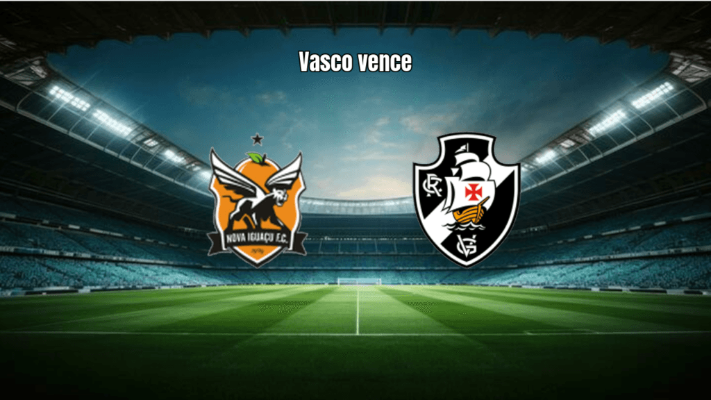 Vasco U20 vence Nova Iguaçu por 1x0 na Copa Rio com gol de Renan