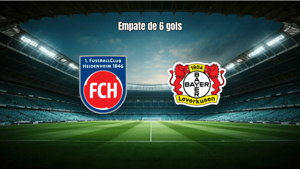 Heidenheim 3x3 Leverkusen: Empate Eletrizante na Bundesliga