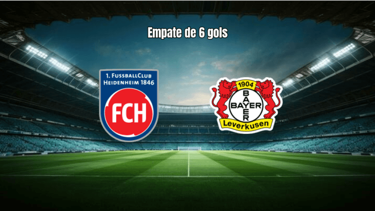 Heidenheim 3x3 Leverkusen: Empate Eletrizante na Bundesliga