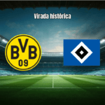 Dortmund vira sobre o Hamburgo em jogo eletrizante da Bundesliga