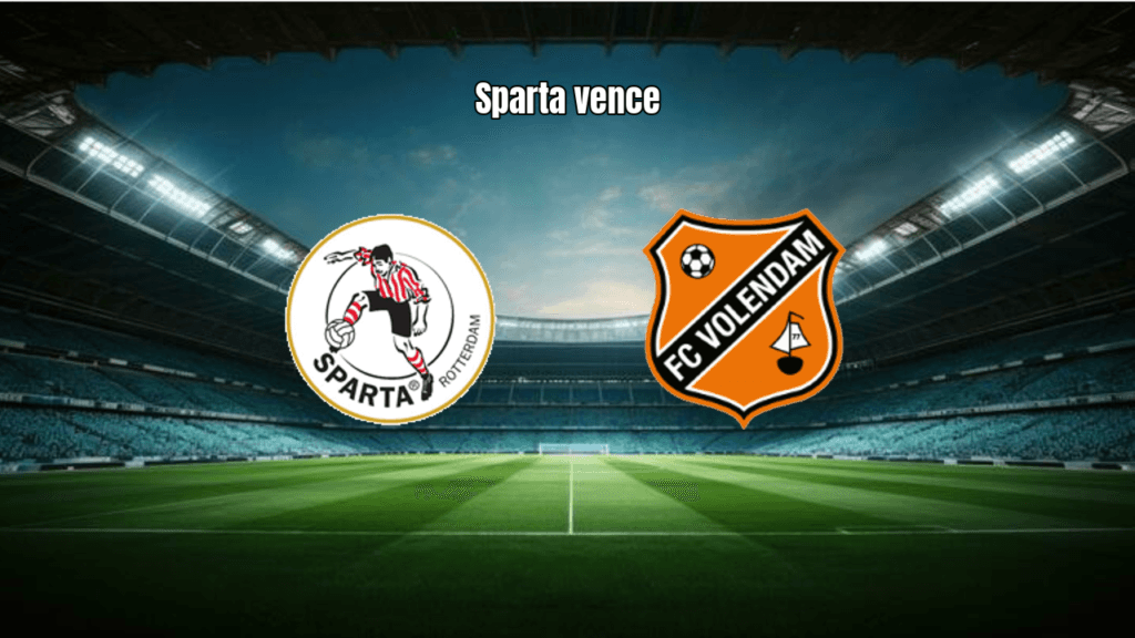 Sparta Rotterdam vence FC Volendam por 2-0 na Eredivisie