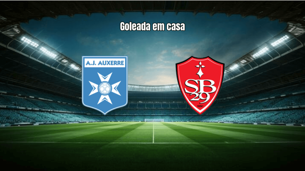 Auxerre goleia Brest por 3 a 0 na Ligue 1 com show de Okoh