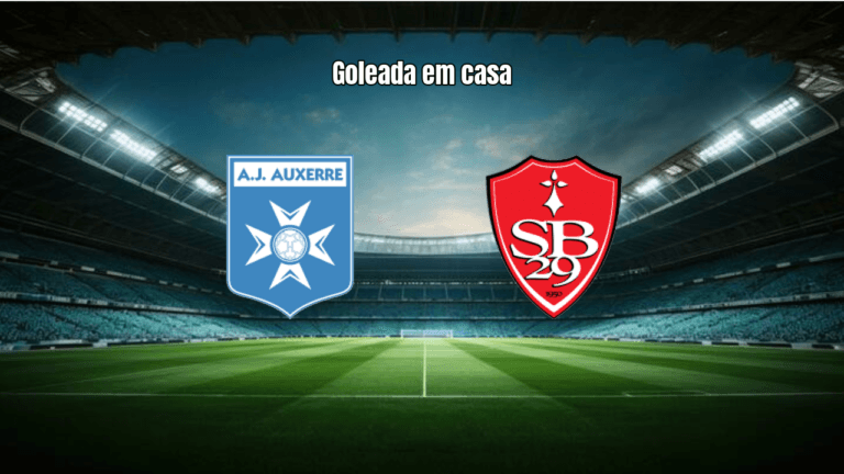 Auxerre goleia Brest por 3 a 0 na Ligue 1 com show de Okoh