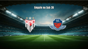 Atlético GO U20 e Guanabara City U20 empatam no Goiano Sub-20