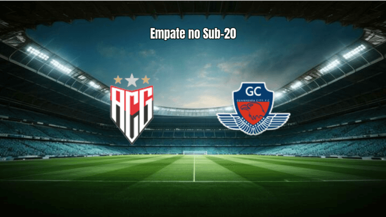 Atlético GO U20 e Guanabara City U20 empatam no Goiano Sub-20
