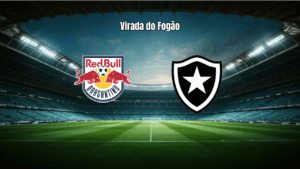 Botafogo vence RB Bragantino fora de casa na 8ª rodada do Brasileirão