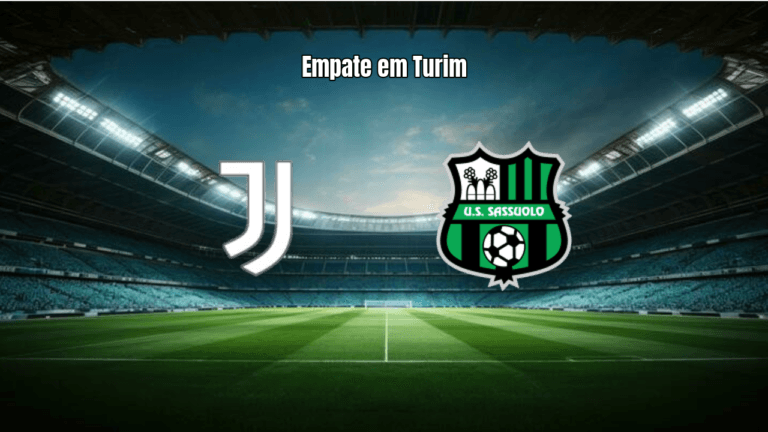 Juventus 1x1 Sassuolo: Análise e Estatísticas da Partida da Serie A