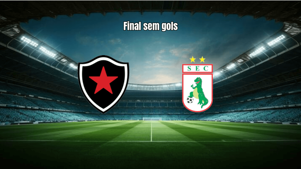 Botafogo PB e Sousa empatam sem gols na final do Paraibano 2026