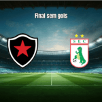 Botafogo PB e Sousa empatam sem gols na final do Paraibano 2026