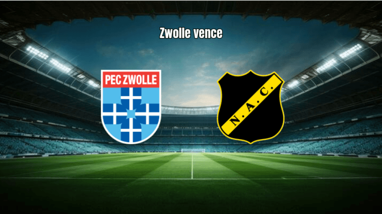 PEC Zwolle vence NAC Breda por 2-1 na Eredivisie: Análise e Estatísticas