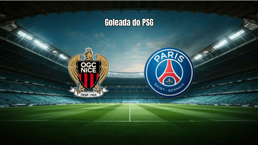 PSG goleia o Nice por 4 a 0 e mostra força na Ligue 1