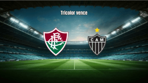 Fluminense vence Atlético-MG com gol de Castillo no Maracanã