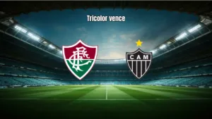 Fluminense vence Atlético-MG com gol de Castillo no Maracanã